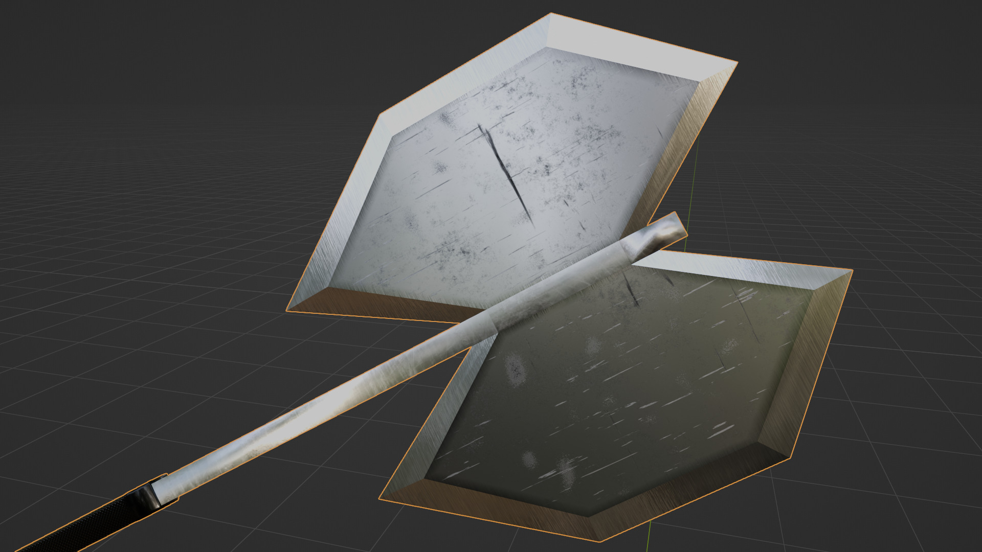 18 Weapons - Dwarf Free low-poly 3D model_29