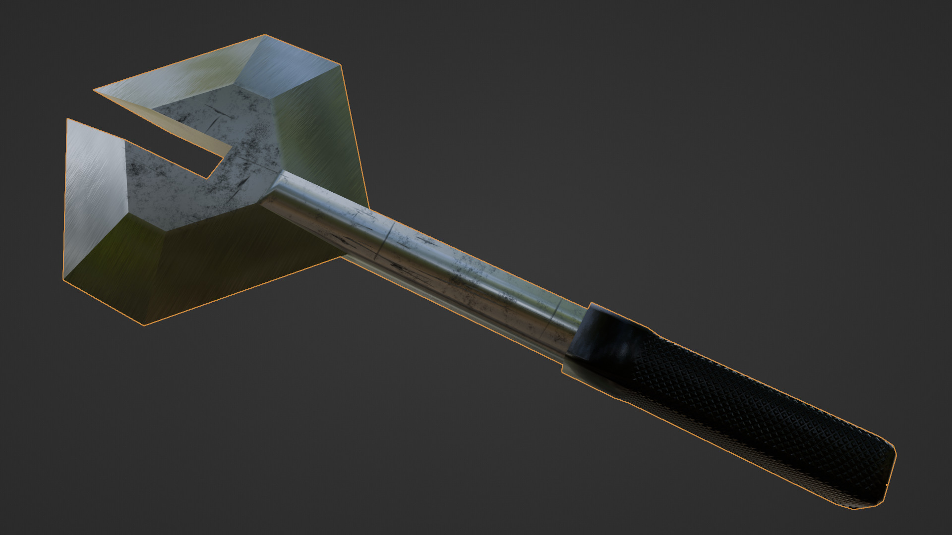 18 Weapons - Dwarf Free low-poly 3D model_21