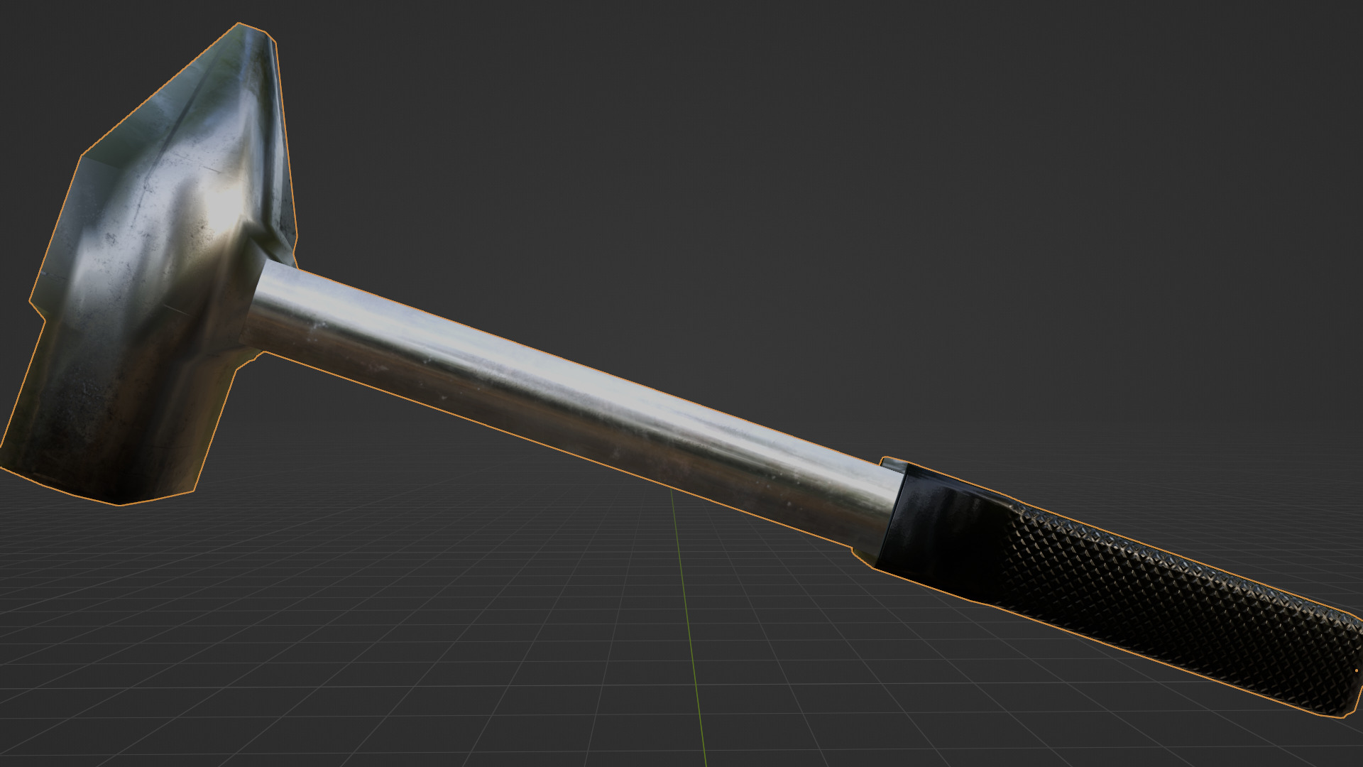 18 Weapons - Dwarf Free low-poly 3D model_57