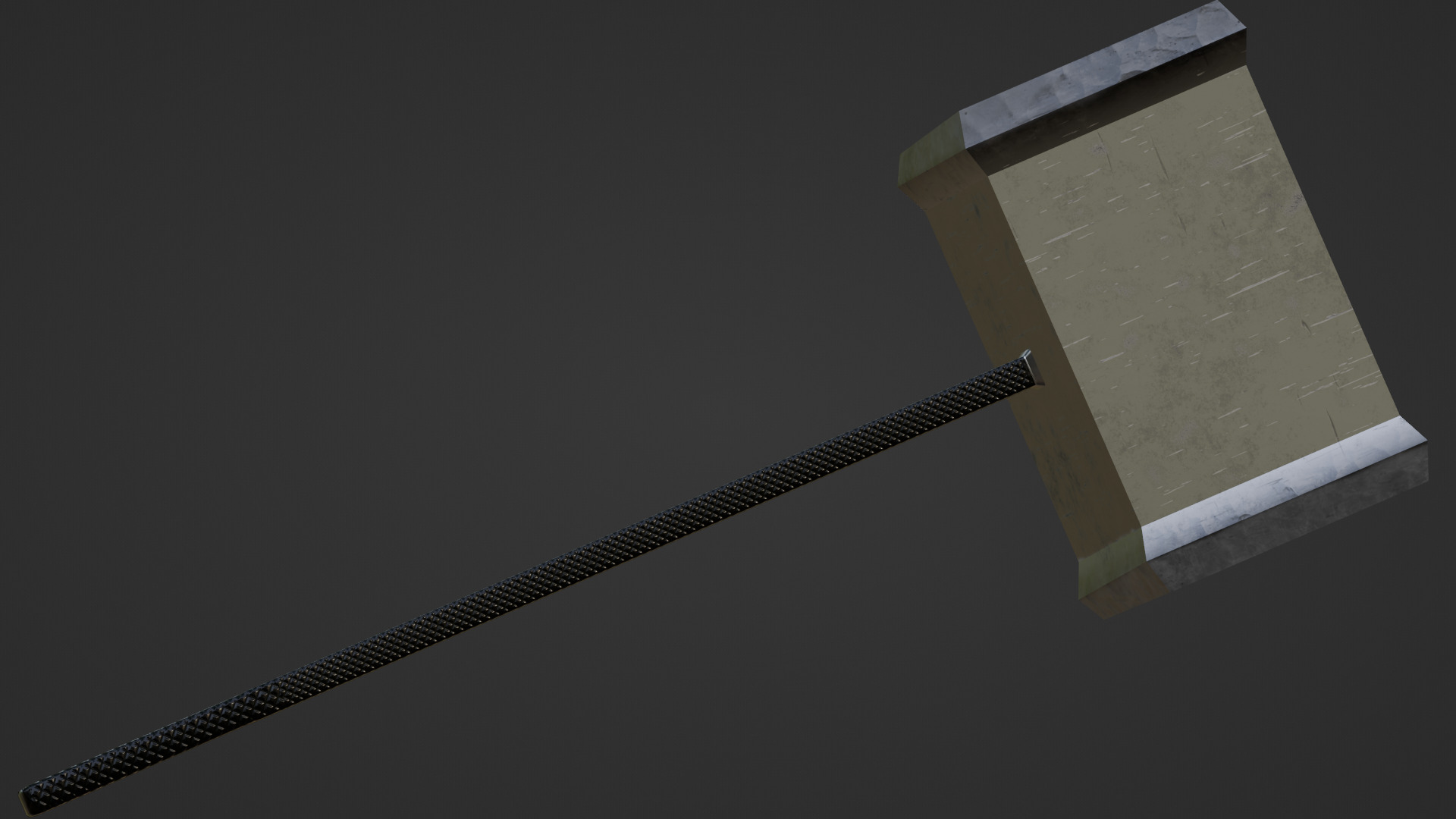 18 Weapons - Dwarf Free low-poly 3D model_23