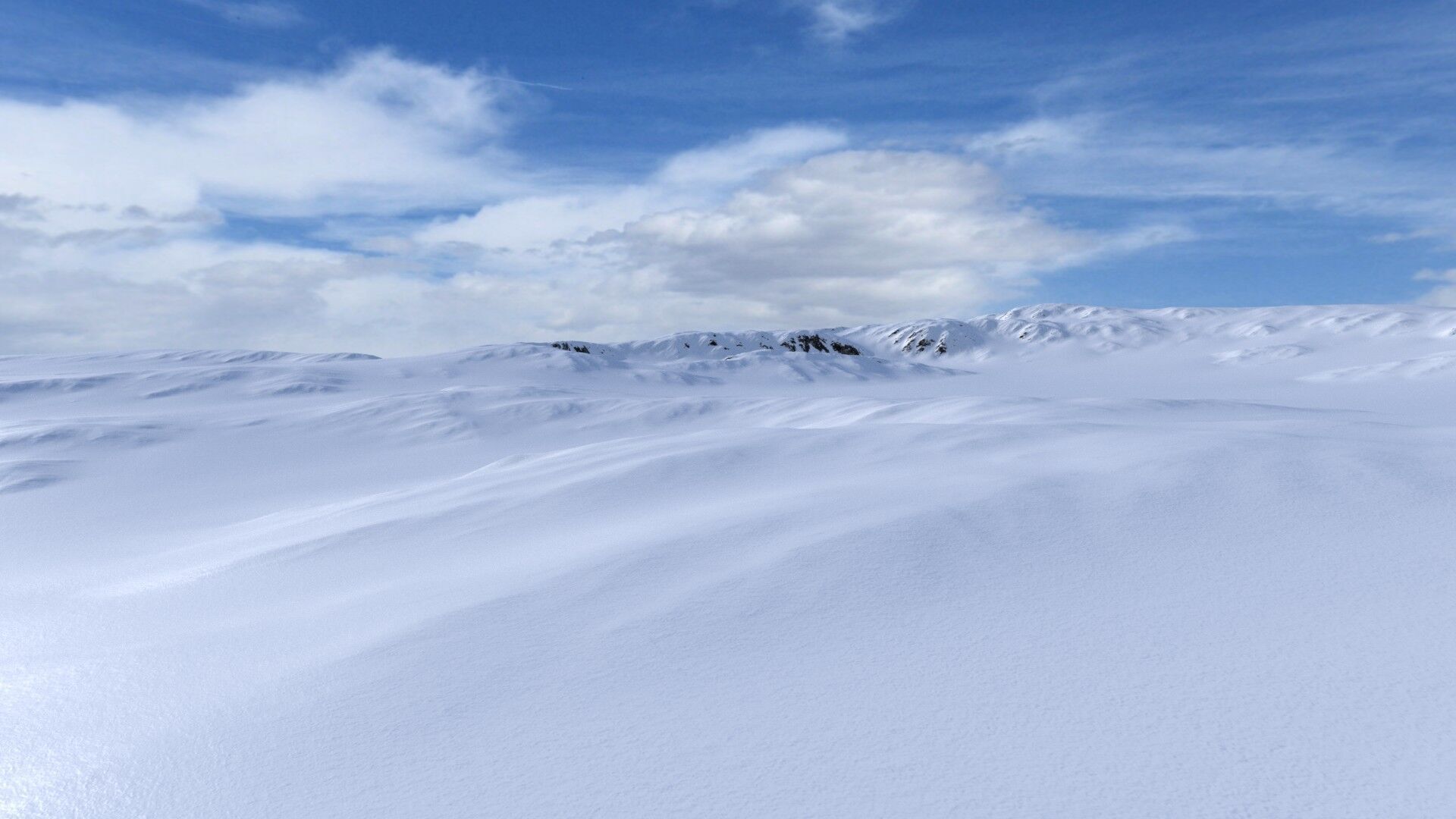 Snow Mountain 04 Low-poly 3D model_4