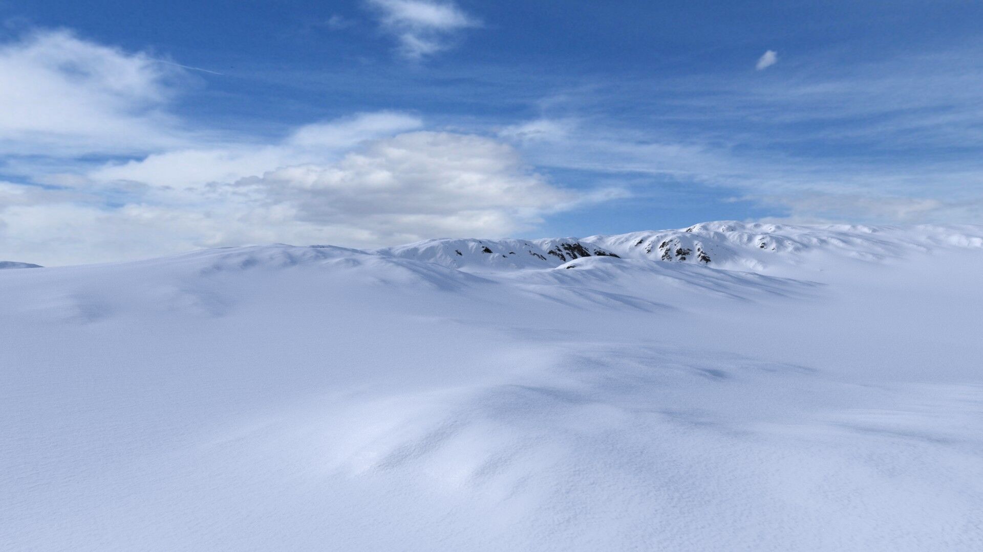 Snow Mountain 04 Low-poly 3D model_3