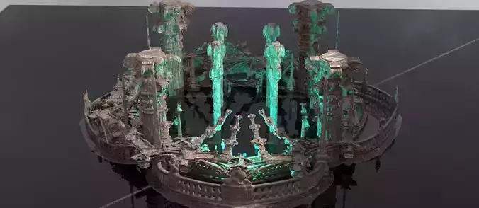 Corinth theater arena  3D model
