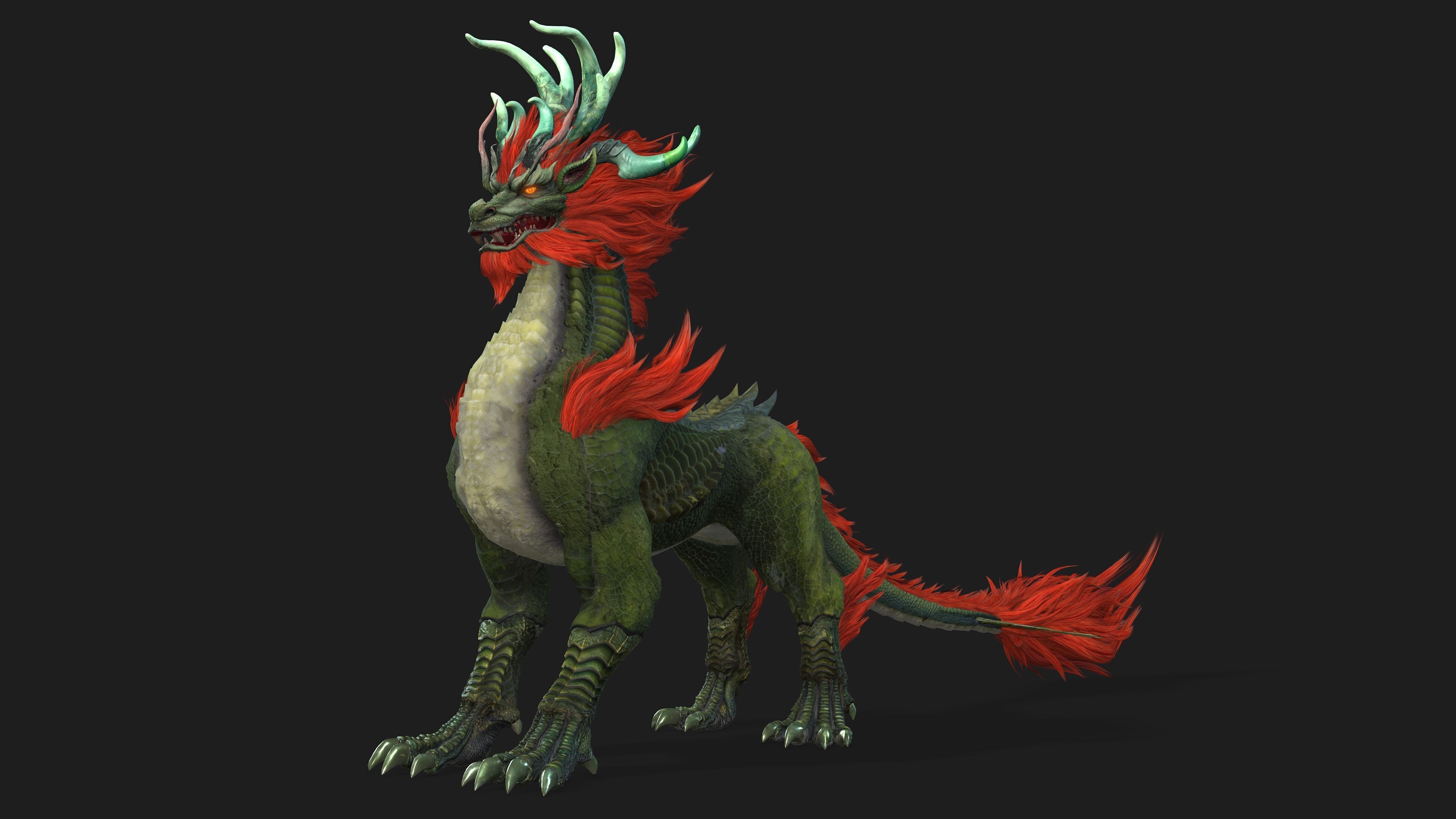 Qilin-C1 3D model_5