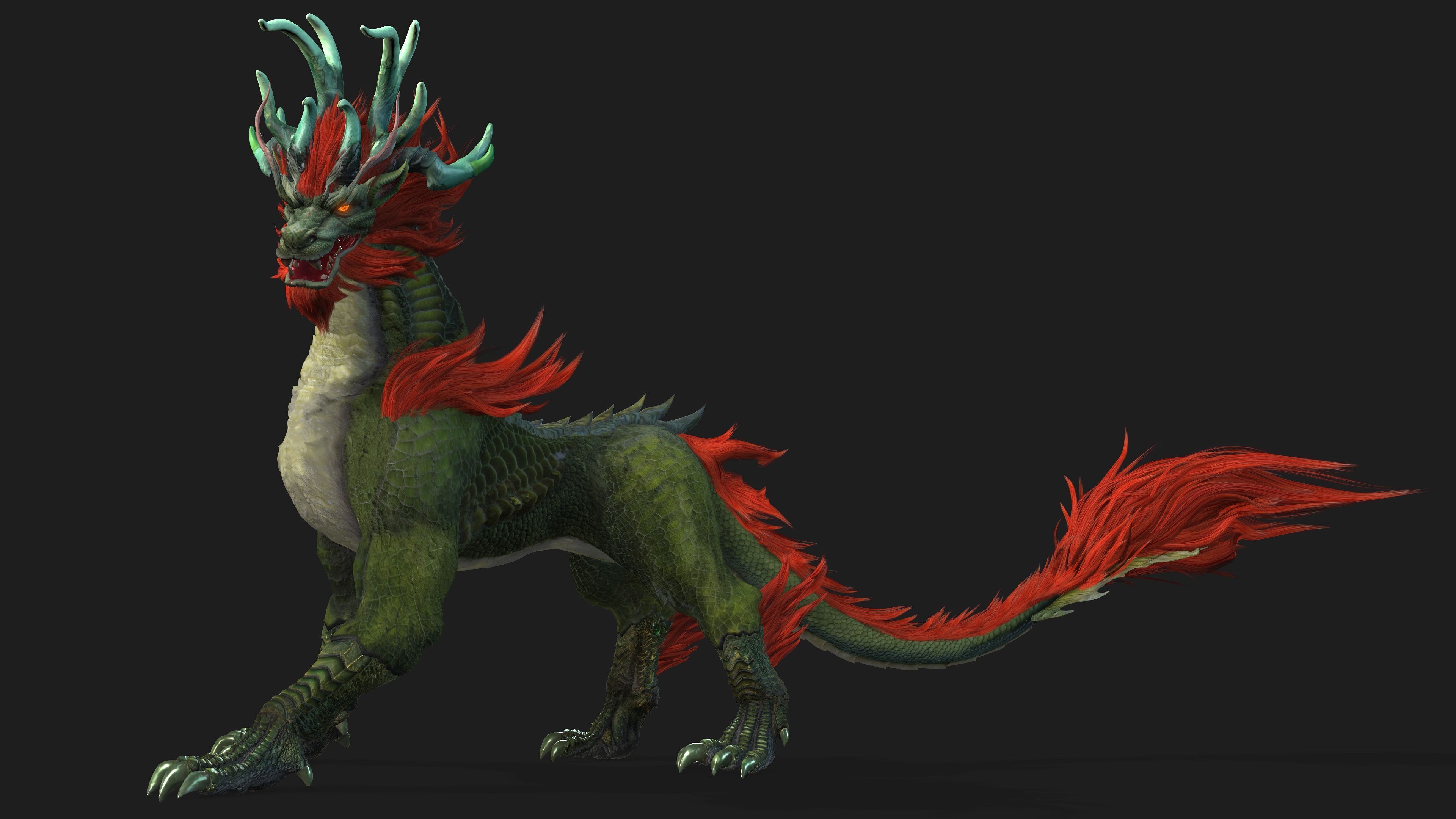Qilin-C1 3D model_7