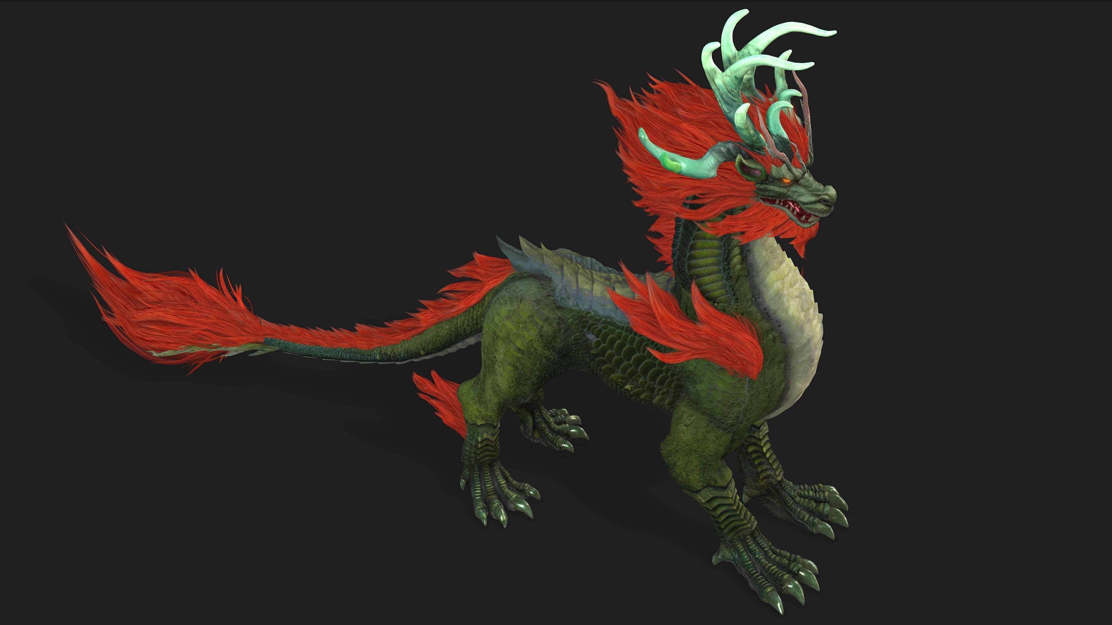 Qilin-C1 3D model_14