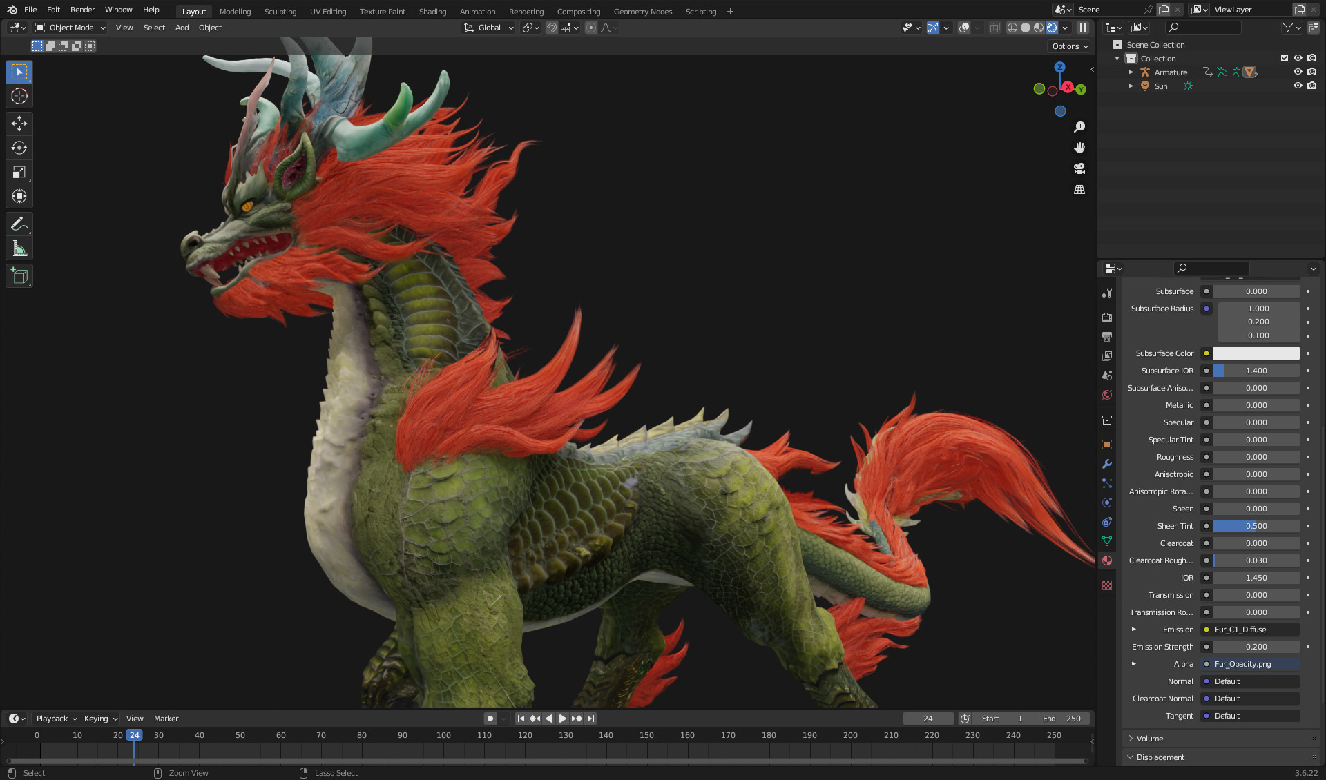 Qilin-C1 3D model_25
