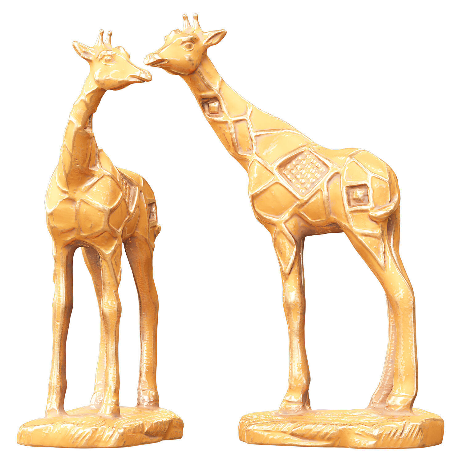 Giraffe figurine 3D model_1