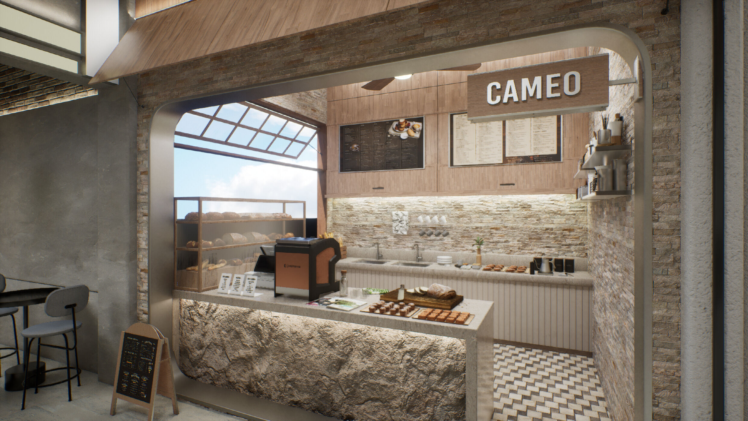 Eversys Brand VR Showroom Scene 3D model_7