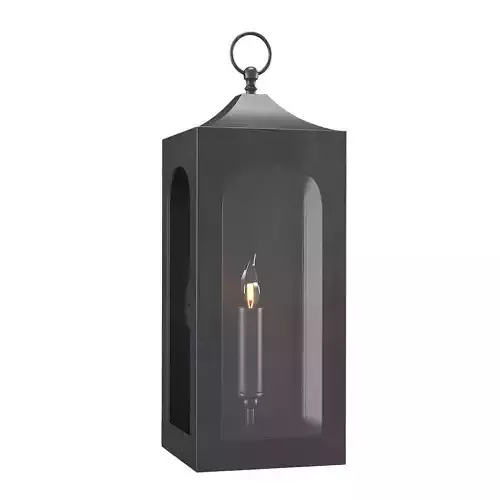 Caleb Lantern Sconce Bronze