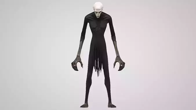 Shudderman Low-poly 3D model