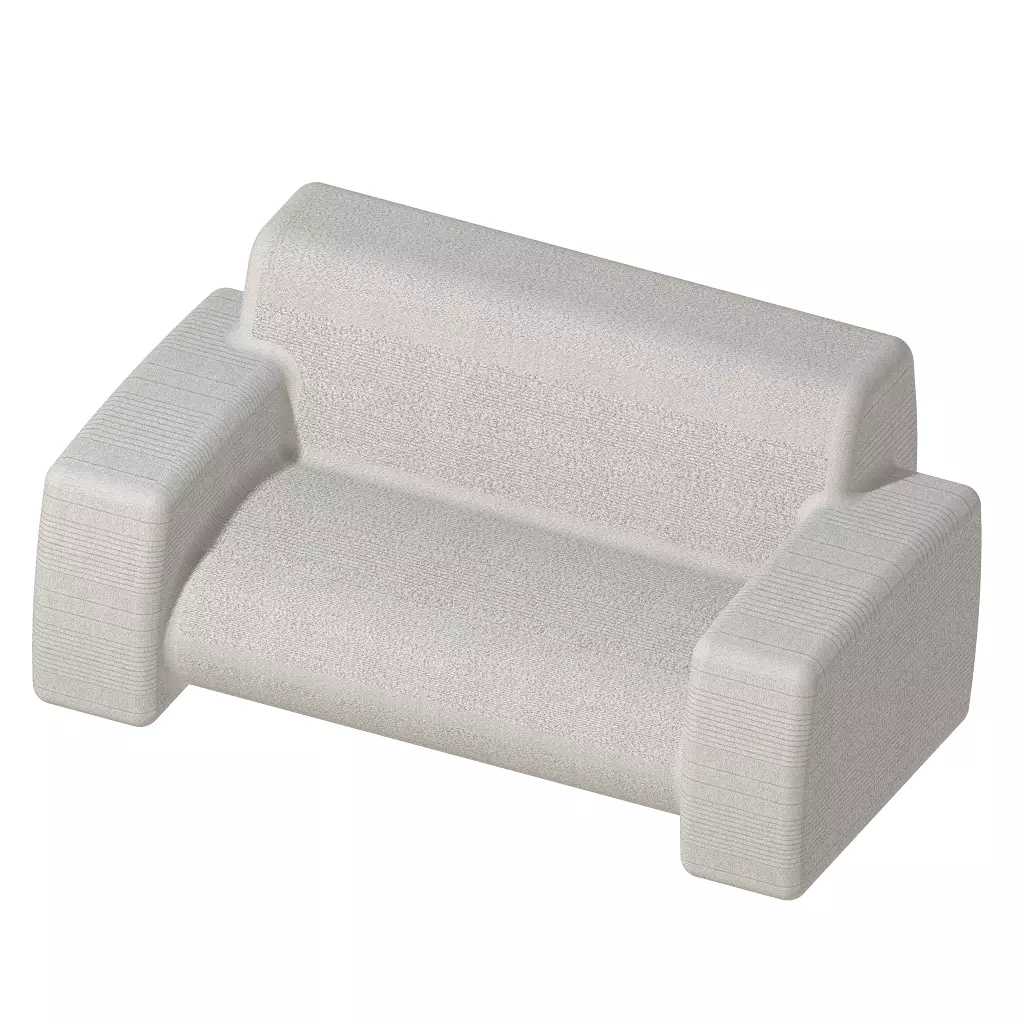 Marvelous Cushion Sofa 3D print model_0