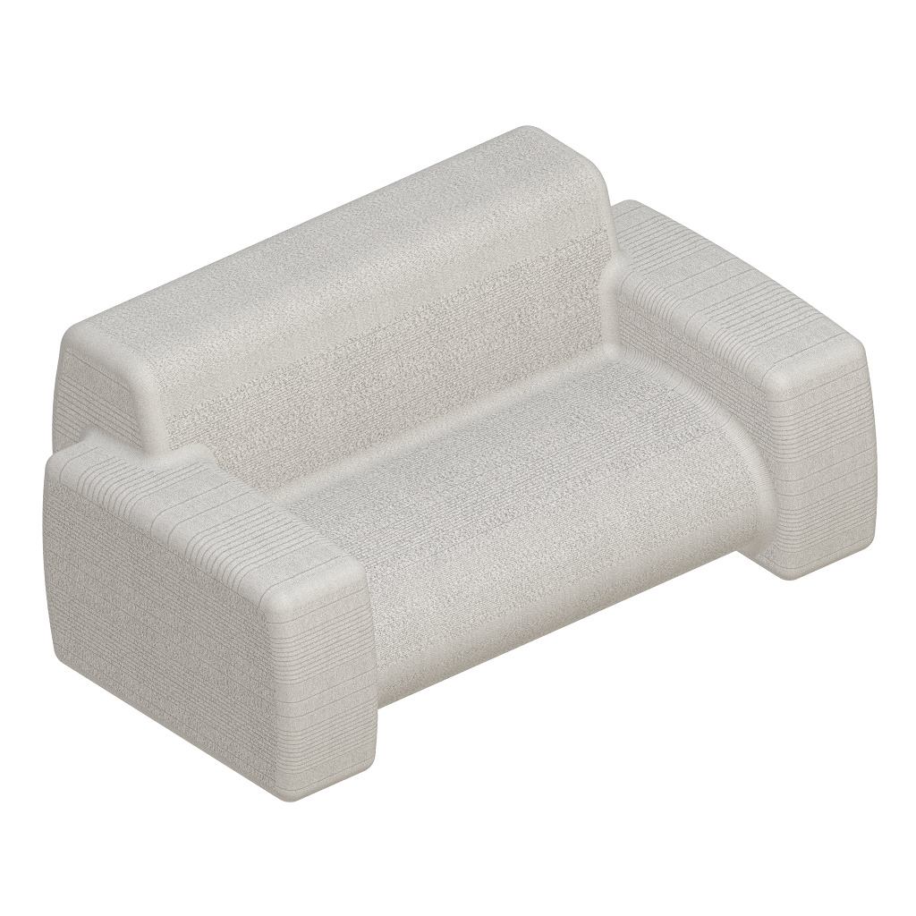 Marvelous Cushion Sofa 3D print model_1