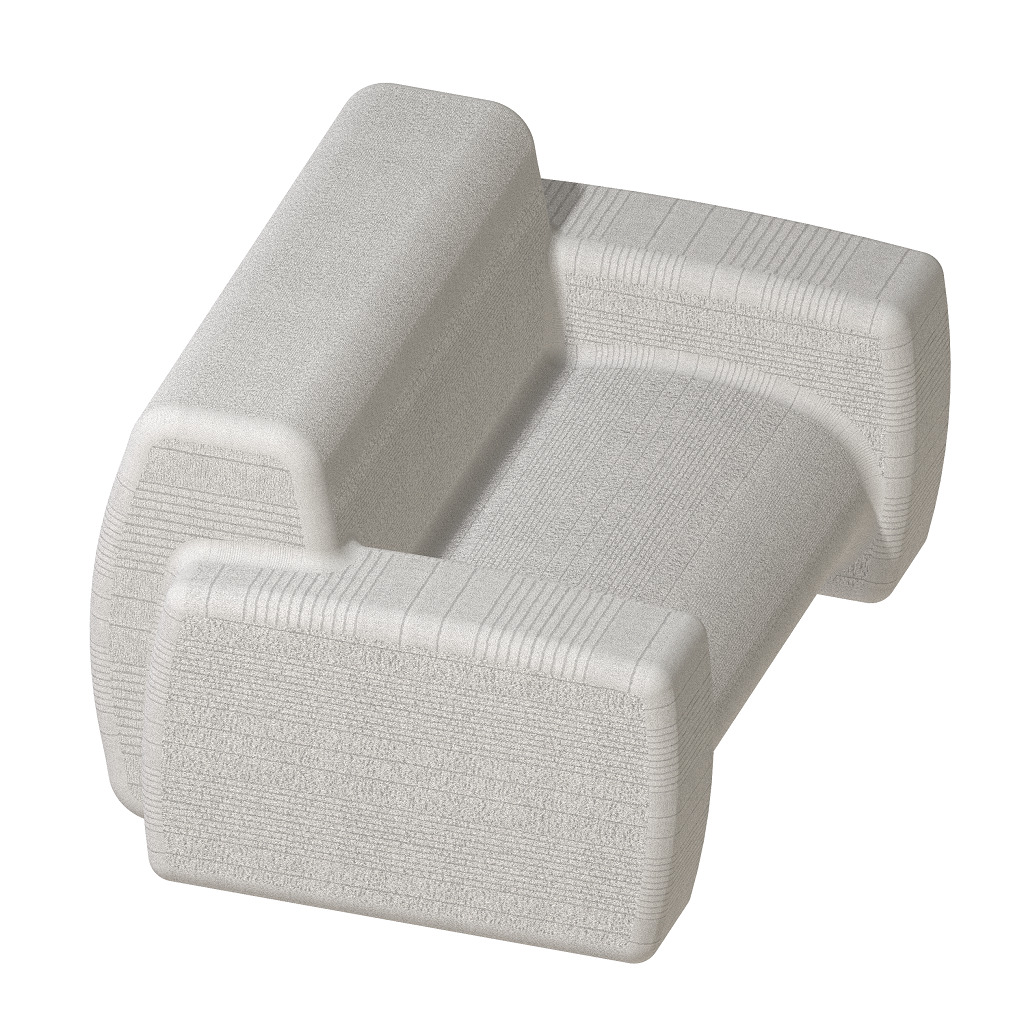 Marvelous Cushion Sofa 3D print model_3