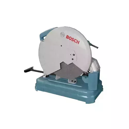 Realistic Power Tool Bosch Cut Off Saw with PBR Texture