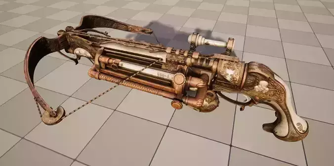 steampunk safari crossbow