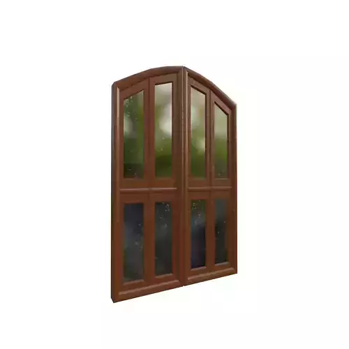 Classic Style Wooden Window
