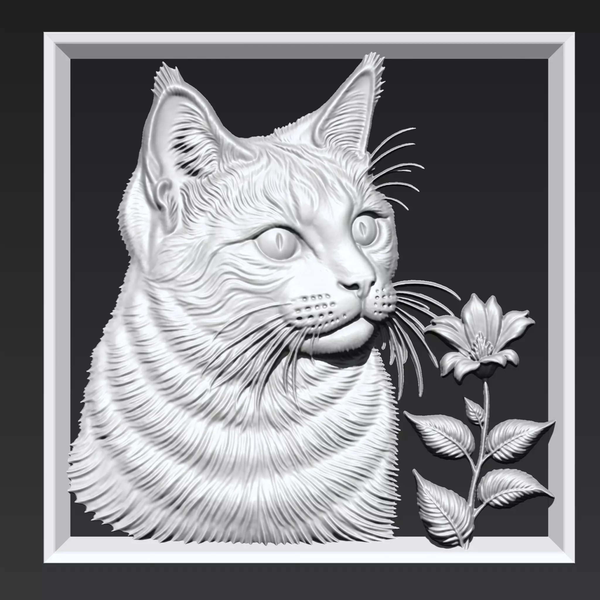 Cat A16 3D print model