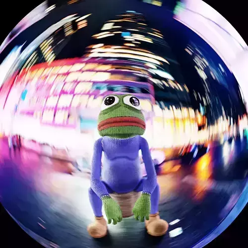 Pepe Frog in New York Scene VR AR 3D Print GameReady PBR