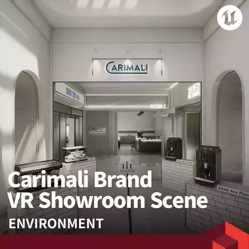 Carimali Brand VR Showroom Scene 3D model