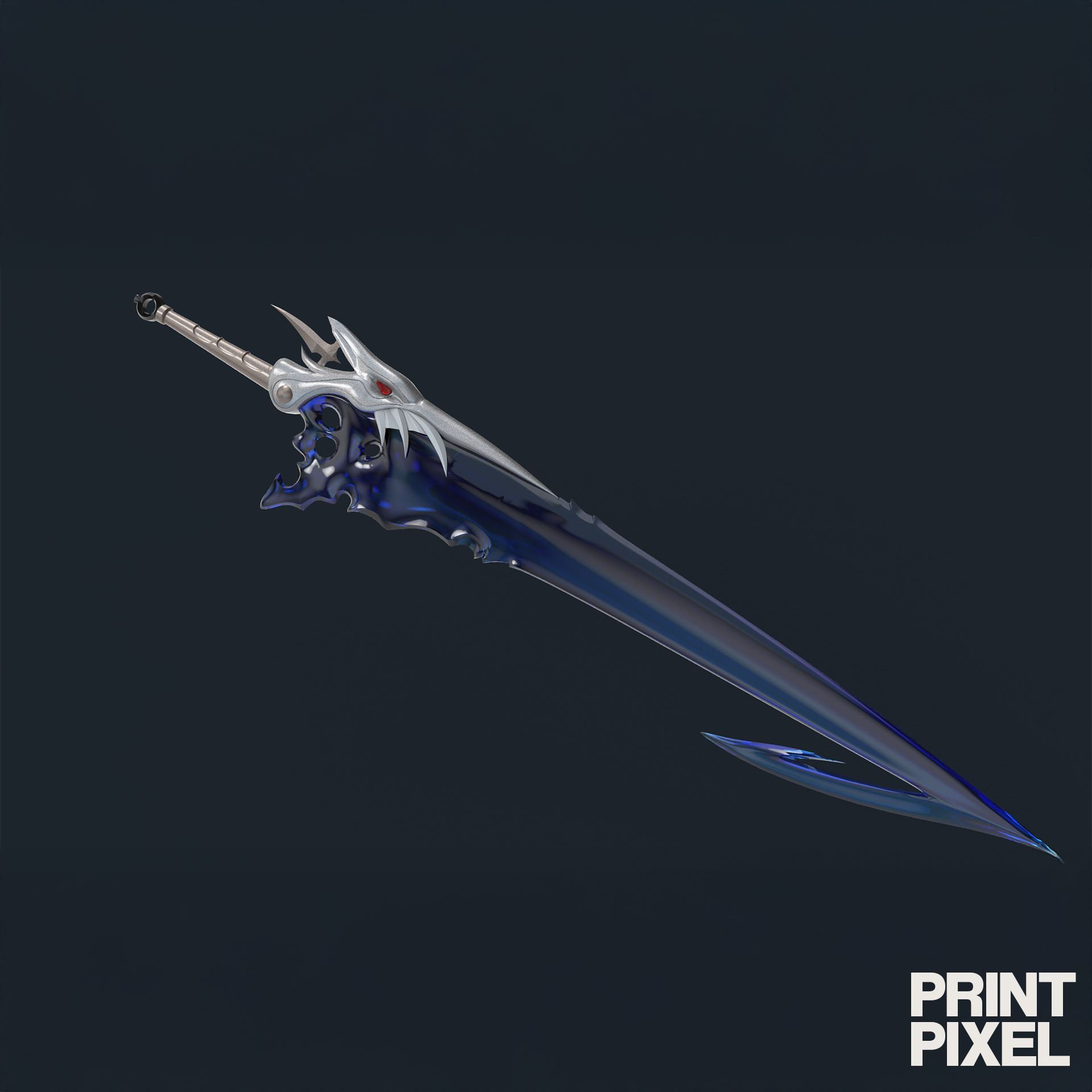 Tidus Brotherhood Sword - FF X 3D print model_2