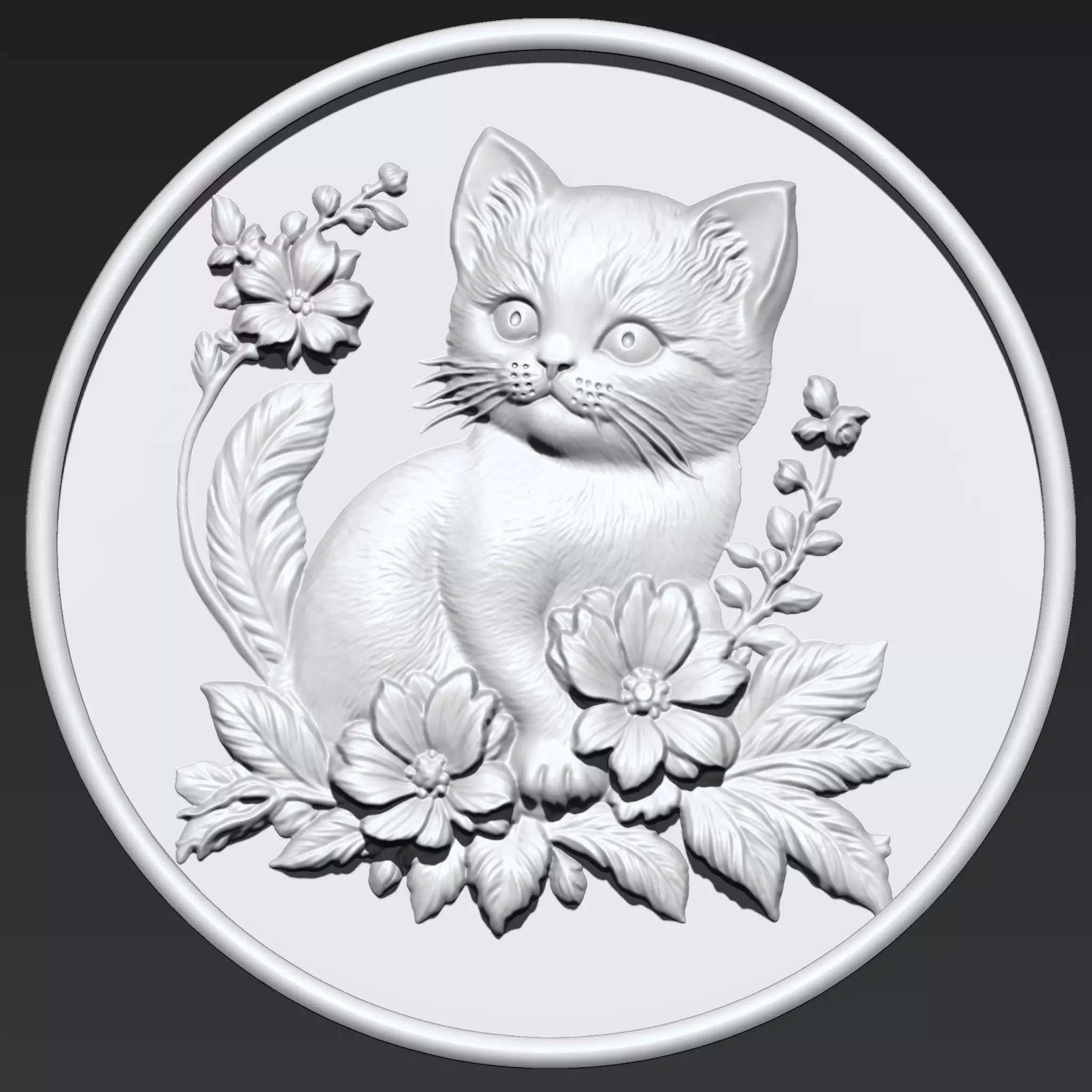 Cat A21 3D print model