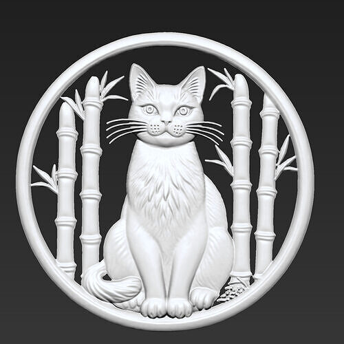 Cat A22 3D print model