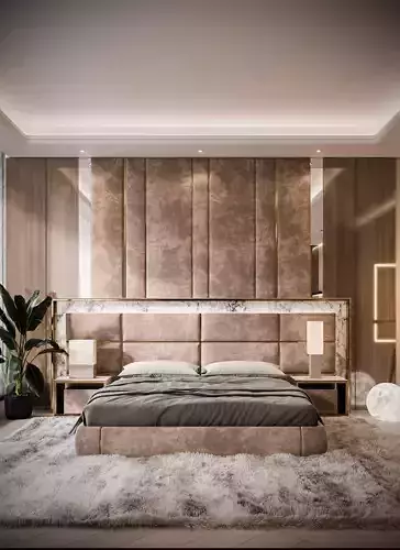 Master Bedroom Penthouse Interior