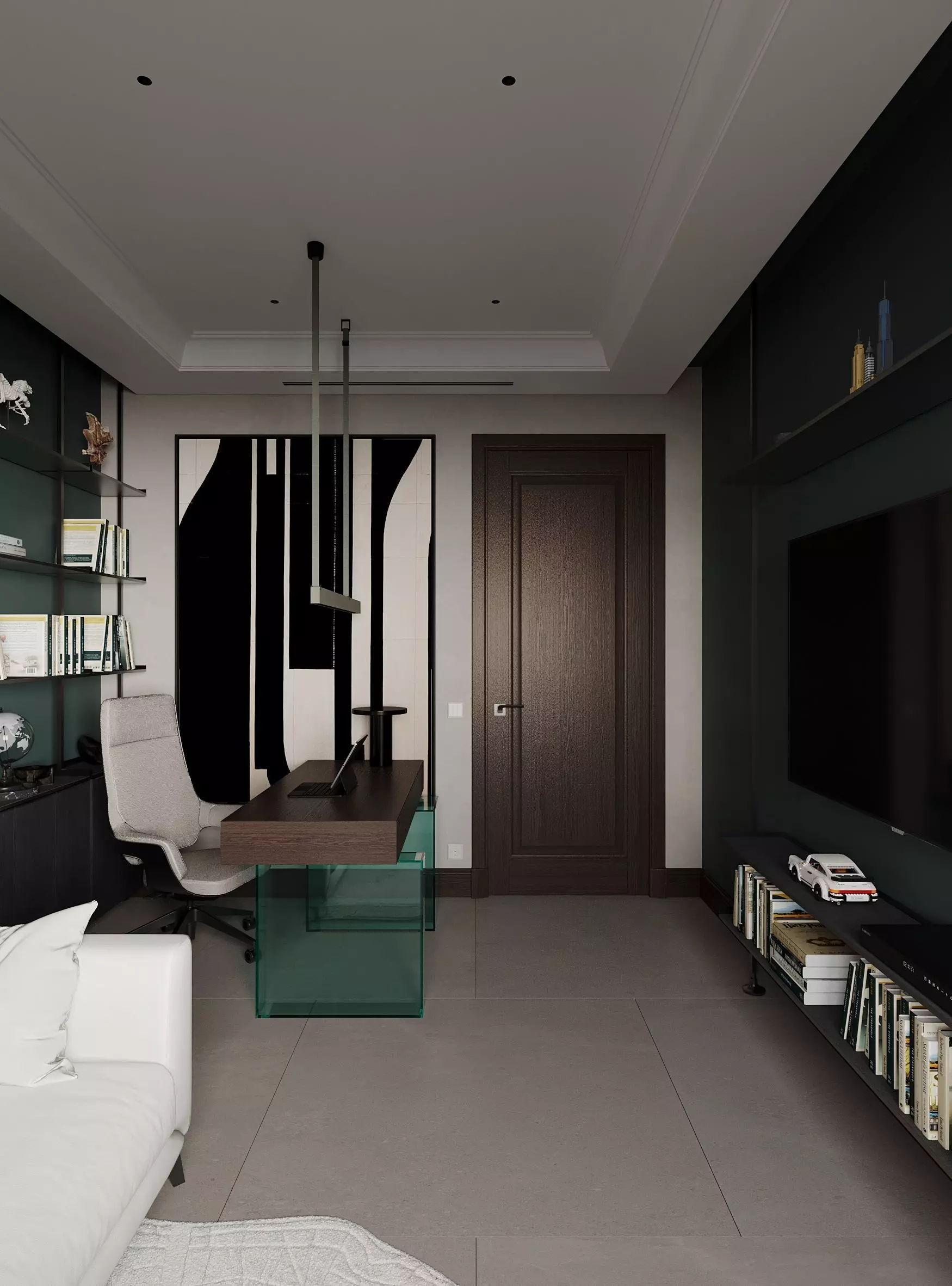 CABINET - OFFICE Interior Scene 3D model