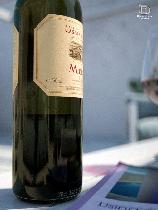 Mediterranean Courtyard 3D model_4