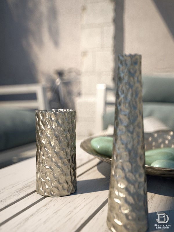 Mediterranean Courtyard 3D model_1