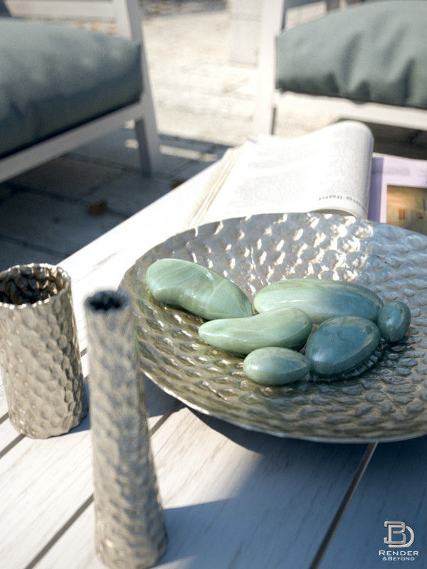 Mediterranean Courtyard 3D model_6