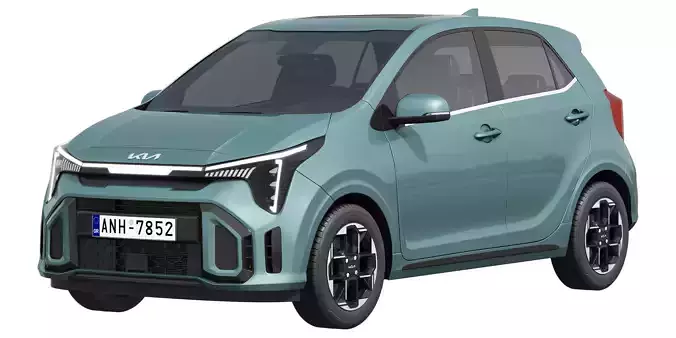 Kia Picanto GT-Line 2024 3D model