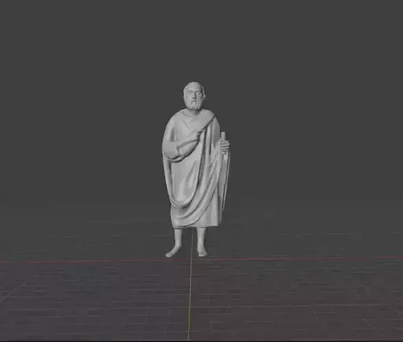 Hippocrates 3D print model