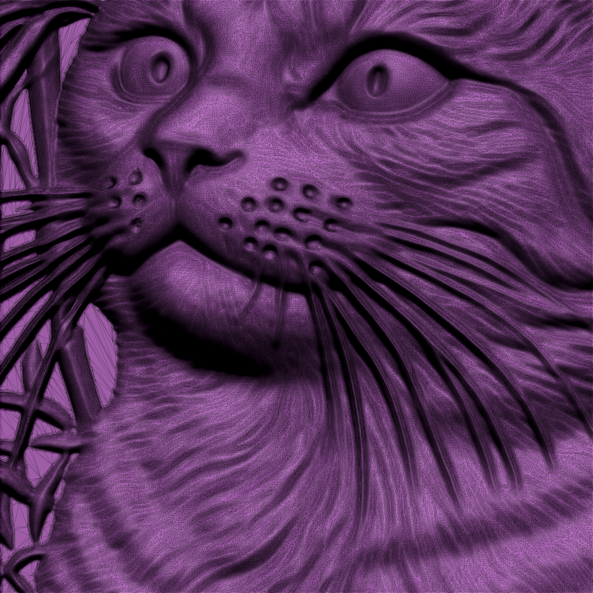 Cat A30 3D print model_6