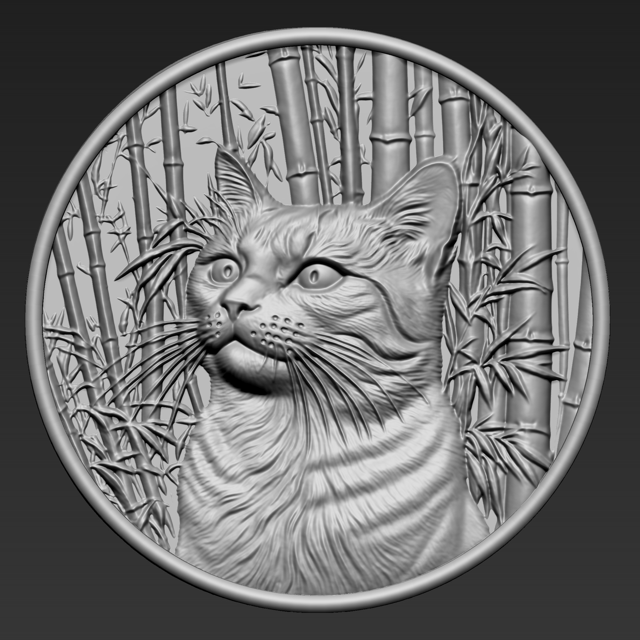 Cat A30 3D print model_1