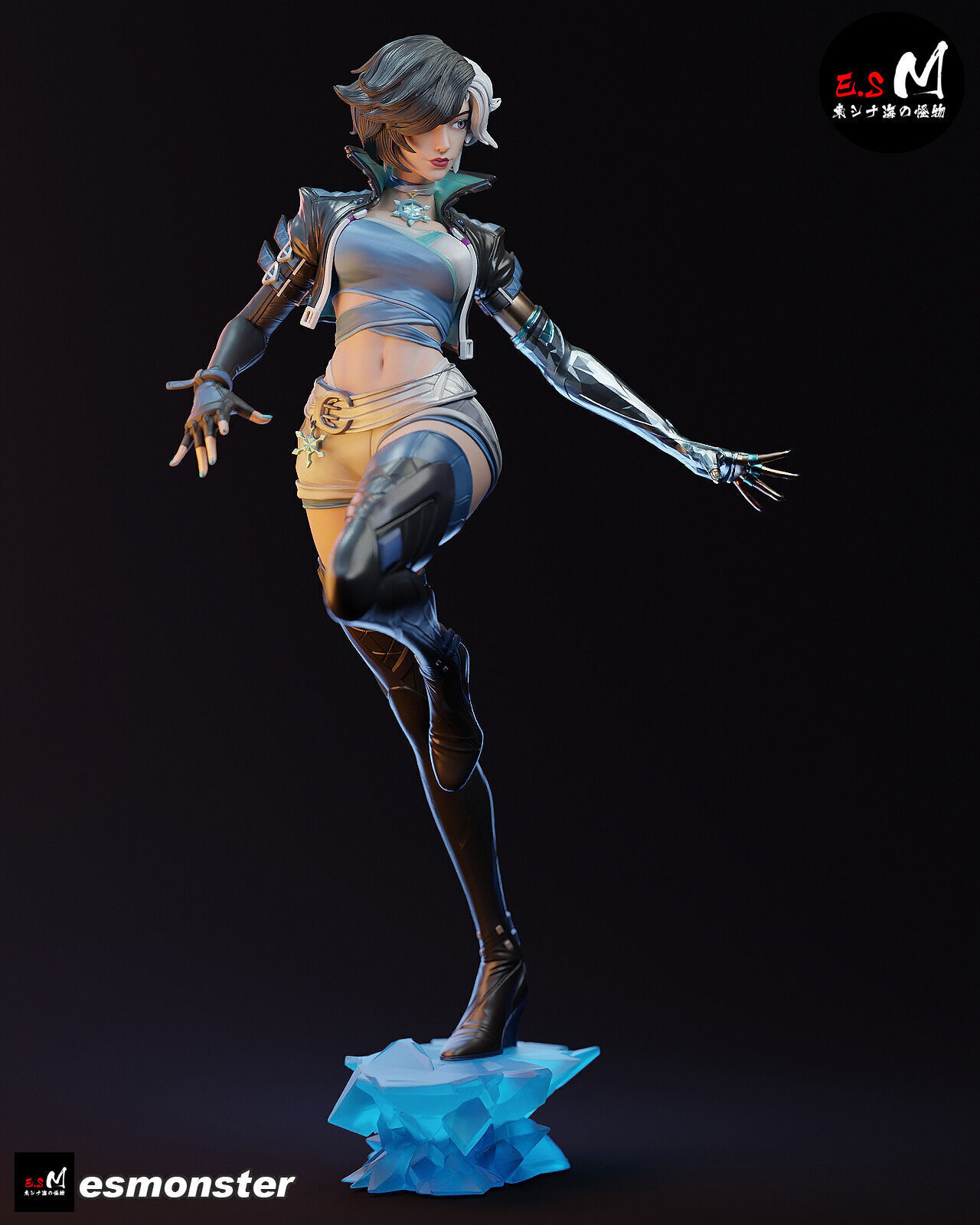 Luna Snow CHARACTER BY ESM 3D print model_10