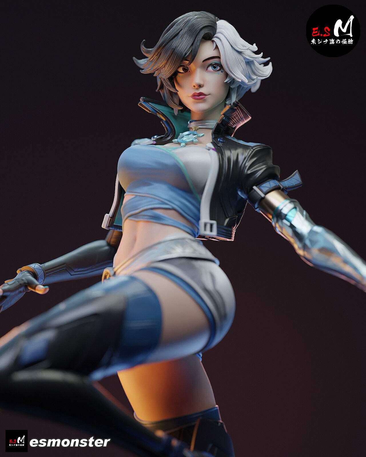 Luna Snow CHARACTER BY ESM 3D print model_6
