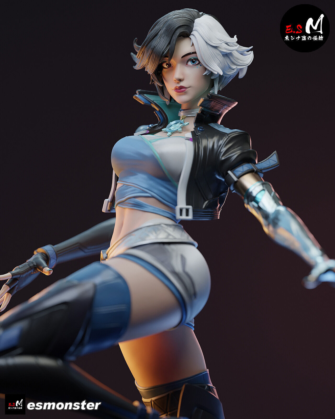 Luna Snow CHARACTER BY ESM 3D print model_9