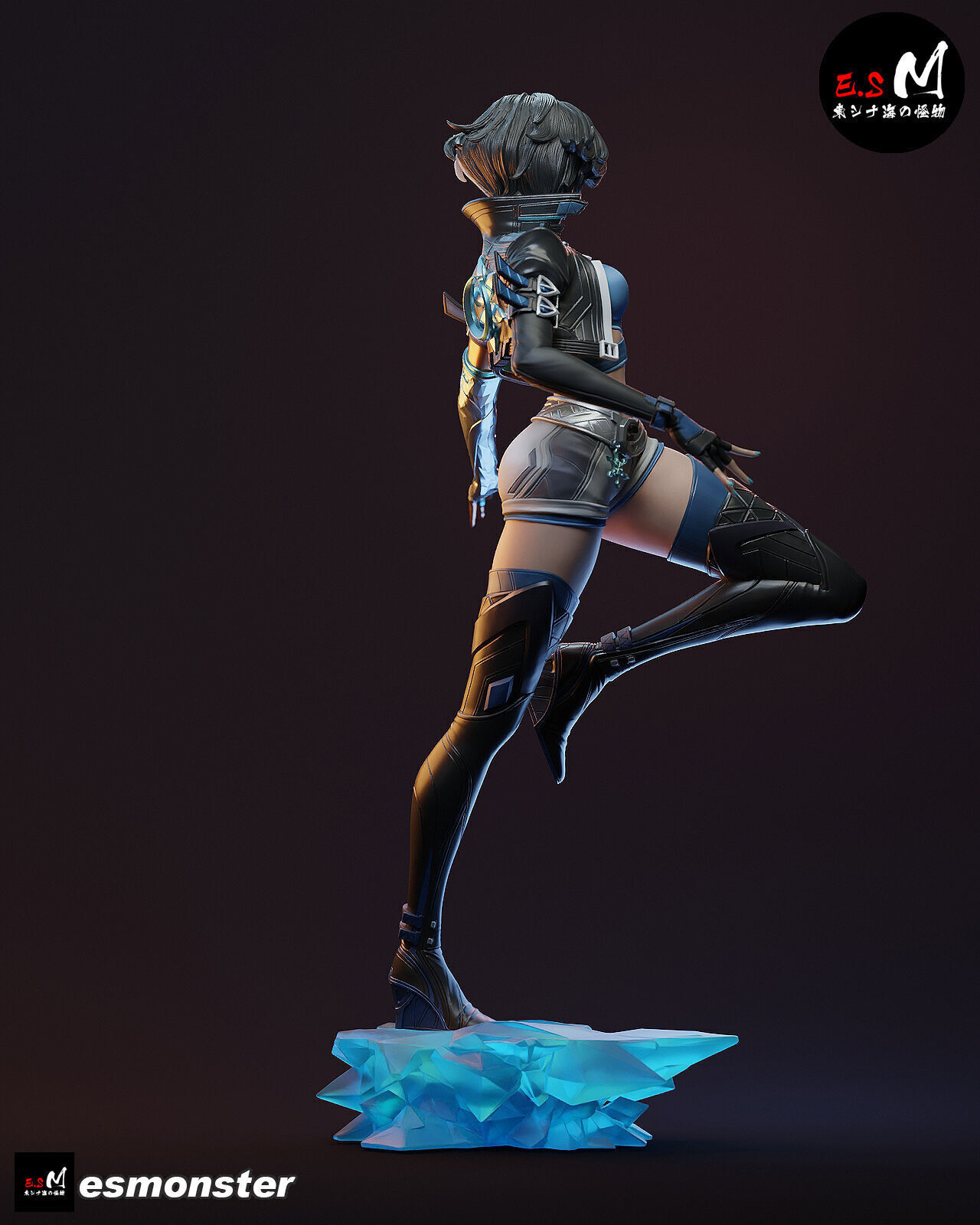 Luna Snow CHARACTER BY ESM 3D print model_32