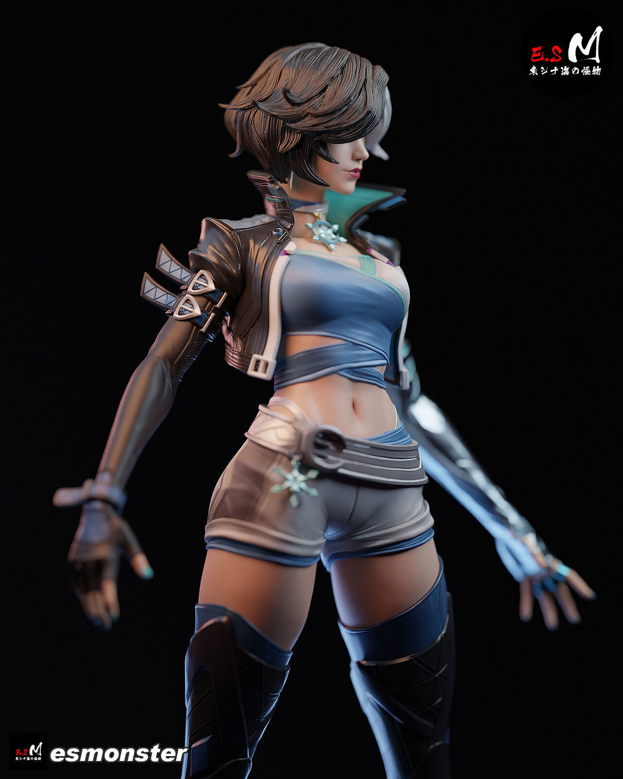 Luna Snow CHARACTER BY ESM 3D print model_2