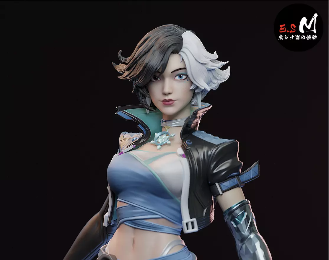 Luna Snow CHARACTER BY ESM 3D print model_0