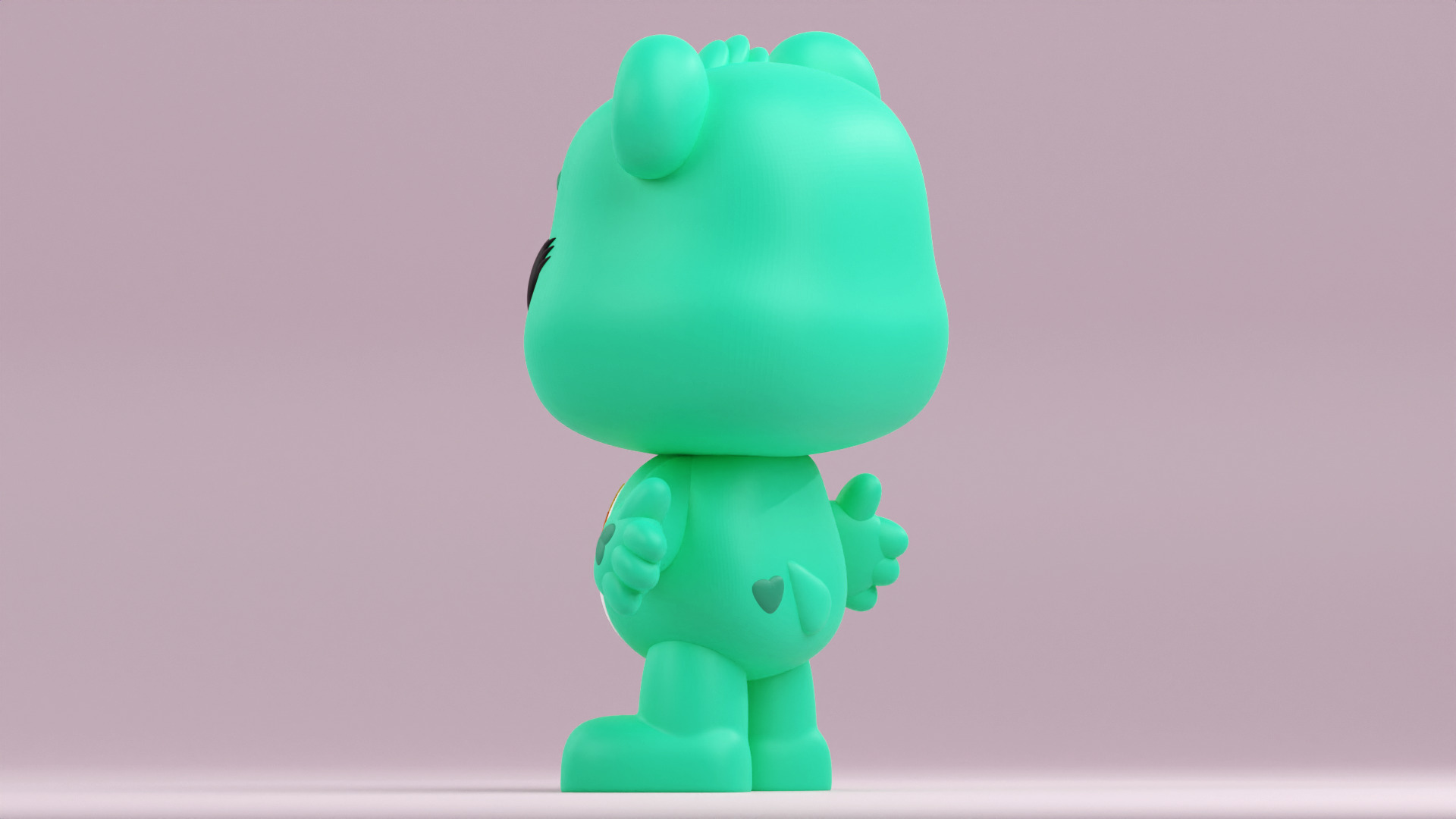 Wish Bear from Care Bears in Funko Pop style 3D print model_13
