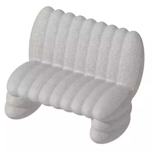 Elegant Cushion Sofa 3D print model