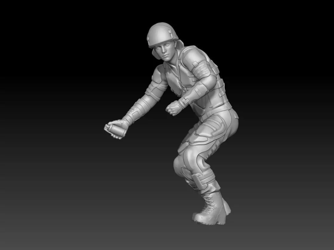 swat action figures flash bang 2025 4 3D print model_0