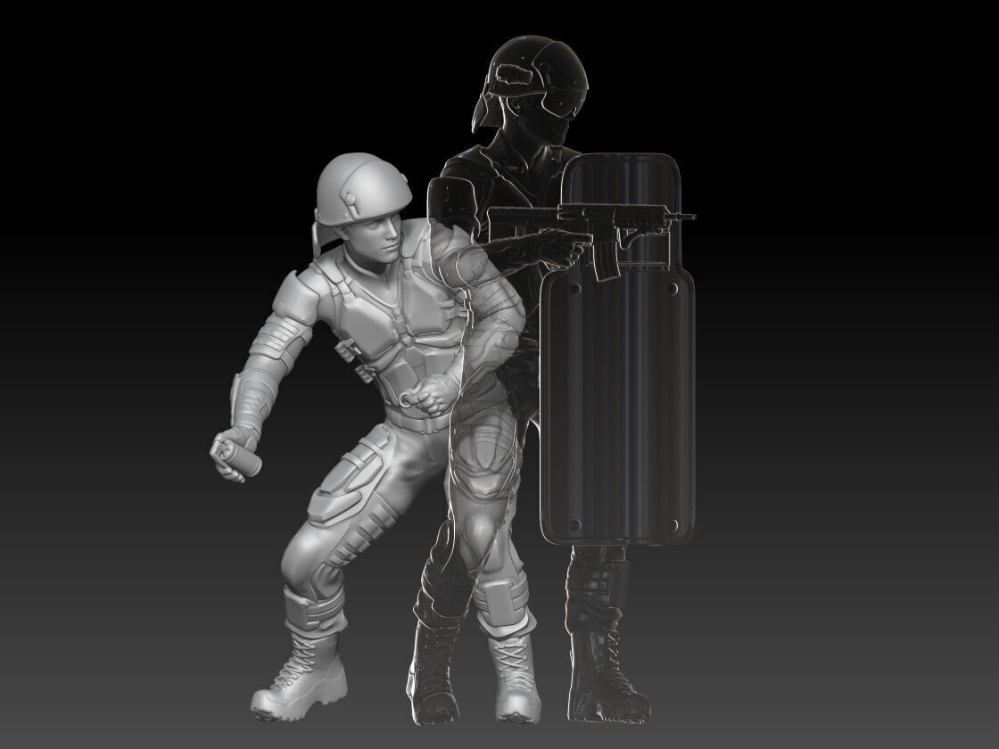 swat action figures flash bang 2025 4 3D print model_1