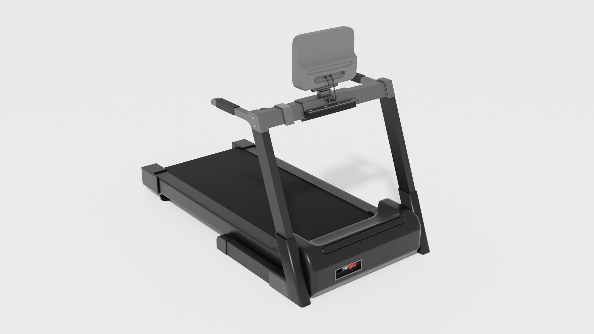 Treadmill Fitness 3D model_3