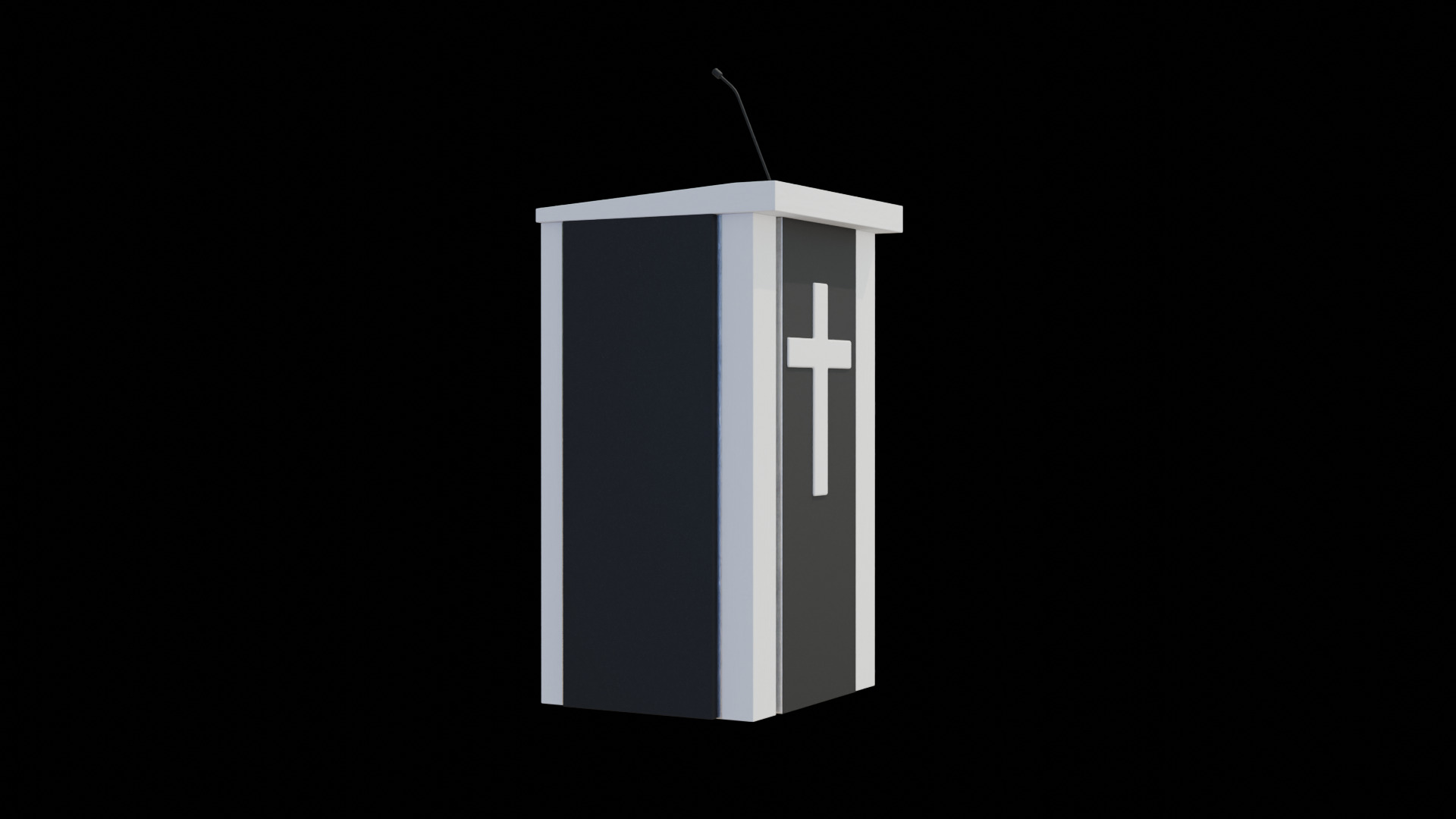 Clexik Podium 3D model_2
