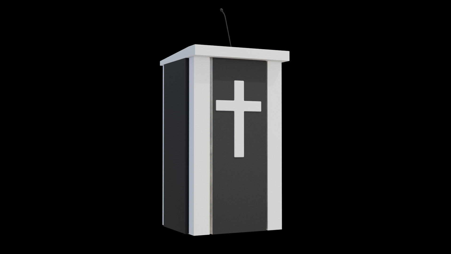 Clexik Podium 3D model_1