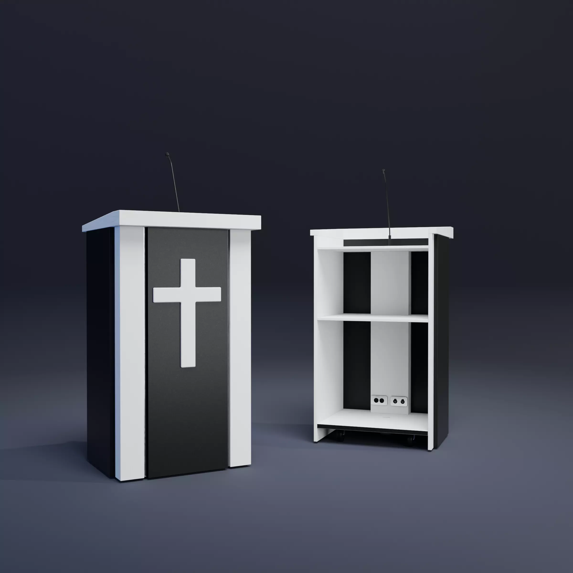 Clexik Podium 3D model_0